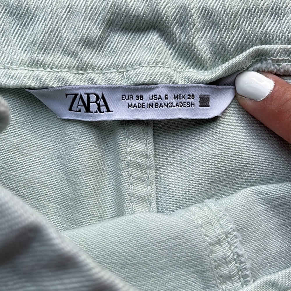 Zara High Waisted Sailor Shorts - Picture 3 of 3